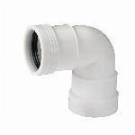 Wavin Wafix PP bocht 88,5� 32 x 32 mm mof x mof wit 3421203009