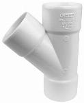 Wavin Wadal pvc L-T-stuk 45°, doorsnee 32mm, 3x lijmmof, wit