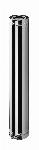 Burgerhout Outdoor verlengpijp concentrisch 80/125x1000mm PP/RVS 400455004