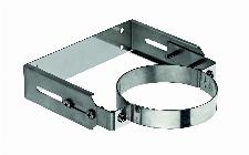 Burgerhout Outdoor muurbeugel concentrisch 125mm 50-90mm RVS 400455020