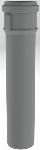 Burgerhout Bm-PP rookgasafvoerbuis 60x250mm PP grijs 400470200