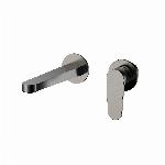Blue Label Skive wastafelkraan wand incl. inbouwdeel, gun metal FK-0422-GM