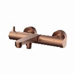 Blue Label Skive badthermostaat 15cm geborsteld brons FK 8077-4-BR