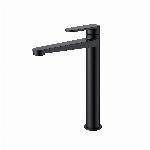 Blue Label Skive wastafelkraan high rise mat zwart FK-0426-MB