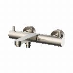 Blue Label Skive badthermostaat 15cm geborsteld nikkel FK-8077-4-BN