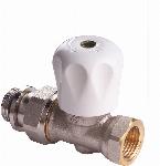 Comap UniverSAR handbediende radiatorkraan type 449. 1/2" Recht R449204B