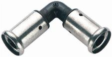 Henco knie koppeling 90gr, 14 x 14mm kunststof (pers x pers)