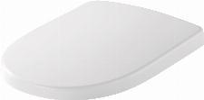 Pressalit Delight closetzitting met deksel, scharnier: RVS, softclose, top montage wit 492000D09999