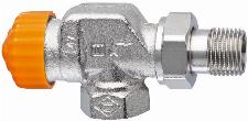 Heimeier Eclipse drukgecompenseerde thermostatische radiatorkraan 1/2" Haaks Verkeerd 3930-02.000