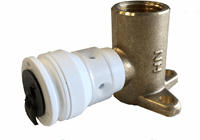 Henco Sanitair muurplaat binnendraad kort 16x1/2"