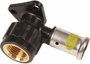 Henco Sanitair muurplaat binnendraad kort Gas 16x1/2"