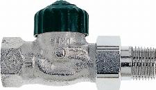 Heimeier Standaard thermostatische radiatorkraan met vaste Kv waarde 3/4" recht tbv M30 kop 220203000