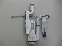 Catalano, Zero/Sfera spoelsysteem voor closetcombinatie. Met dubbele spoeling 3 en 4,5 liter, verchroomde spoeltoets