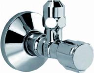 Ideal Standard hoekstopkraan met rozet  1/2" chroom A2129AA