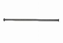 Raminex aansluitpijpje 10mm diameter flens 1/2" x flens 3/8" 500mm lengte mat zwart 1200055