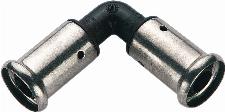 Henco knie koppeling 90gr 16 x 16mm kunststof (pers x pers) 1PK1616