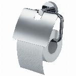 Haceka Kosmos toiletrolhouder met klep chroom 1208522