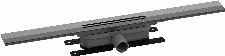 Easy Drain R-Line clean color douchegoot 80 cm met Dryphon waterslot brushed black chrome RLCED800BBC