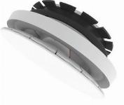 Zehnder ComfoValve Luna E afvoerventiel kunststof nom.kanaal 125mm wit 9003 705613128