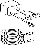 Geberit netdeel 230 V / 12 V / 50 Hz, met kabel 1.8 m, v. aansluidoos