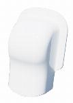 Tecnosystemi Optima, muurafdekkap, 102x66, wit