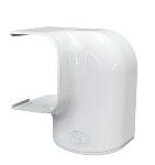 Tecnosystemi Optima, bocht verticaal/horizontaal, links, 62x46, wit