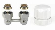 Solar Plus H-onderblok, haaks, 3/4" Euroconus, 3/4" Euroconus, tweepijp