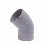 Wavin Wadal PVC L-Bocht 45 graden 90 M/S