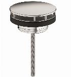 Hansgrohe, Afvoerplug / waste, G1/4", geborsteld zwart chroom (voor wastafels zonder overloop)