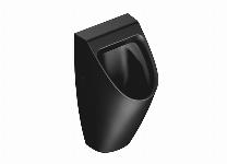 Catalano Tonalita Comfort urinoir zonder spoelrand antibacterieel, niet te combineren met deksel mat zwart 0932640022