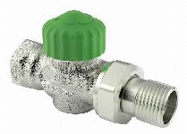 Heimeier Eclipse 300 thermostatische radiatorafsluiter 1/2" recht DN15 395202000