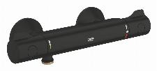 Grohe Grohtherm 800 douchethermostaat z. omstel m. koppelingen HOH=15cm mat zwart 1022022430