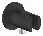 Grohe Tempesta Wandaansluitbocht Met Houder, Matte Black