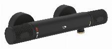 Grohe Grohtherm 1000 Performance douchethermostaat z. omstel m. koppelingen HOH=15cm phantom black 34827KF0