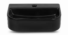Blue Label Anholt fontein keramiek zonder overloop 32x22x8,5cm mat zwart