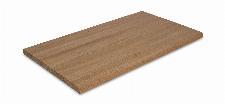 Blue Label Hylde eikenhouten wastafelblad 150x50x3 cm, exclusief beugels
