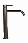 Blue Label Brondby wastafelkraan high rise cold start gun metal FK-0326-GM
