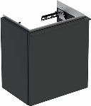 Geberit iCon wastafelonderkast wand, hxbxd 415x370x279mm, antraciet/lava mat