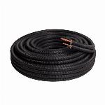 Solar Plus ge�soleerde koperen leiding 1/4" x 1/2", 20m, brandvertragende isolatie, zwart