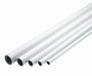 Wavin Tigris PEX/AL meerlagenbuis glad, 50x4.5mm, 5 lagen, aluminium, PEHD-Xc, flexibel, afgedopt, buis wit, 5m, witte mantel