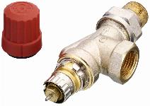 Danfoss RA-N thermostatische radiatorkraan 1/2'' haaks verkeerd t.b.v. click 22 kop 013G0153
