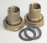 Grundfos koppelingset messing 1.1/2" x 1" inwendig 519806