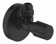 Grohe hoekstopkraan knel 1/2"x3/8" met metalen greep phantom black 22074KF0
