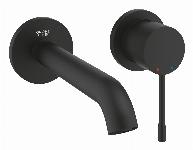 Grohe Essence tweegats wastafelmengkraan M-size zonder inbouwdeel Phantom Black 29192KF1