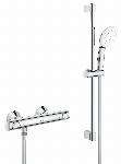 Grohtherm 500 douchethermostaat met Tempesta 110 glijstangset 1 straalsoort 600mm chroom 34796001
