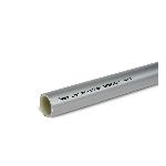 Rehau Rautitan Stabil meerlagenbuis glad, 50x4.5mm, 3 lagen, aluminium, PE-RT II, buis grijs, 5m