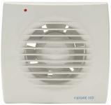 Solar Plus badkamerventilator, 100-C, aan/uit, 95m3/h, 100mm, 220-240V, 50Hz, IPX4, met terugslagklep wit 5210072400