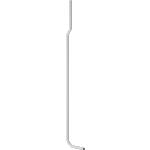 Geberit set spoelbochten 90�, 156x24 cm: d=32mm, A=6.5cm, alpien wit