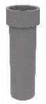 Burgerhout ventilatiepijp geisoleerd 125 mm, lengte = 1000 mm EPP met mof 400480482