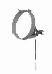 Burgerhout EasyAir beugel PP ventilatiekanaal 125-160mm 400480700